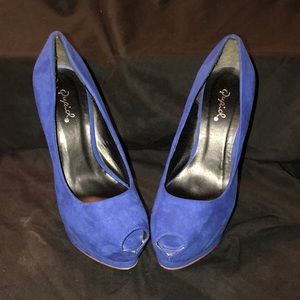 Royal Blue Pumps